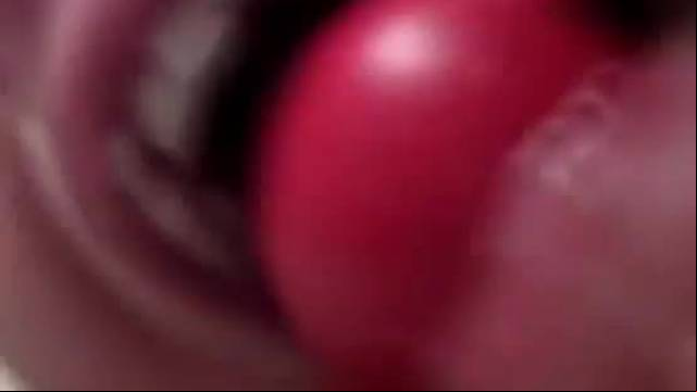 Blonde babe pissed on her pants while getting spanked